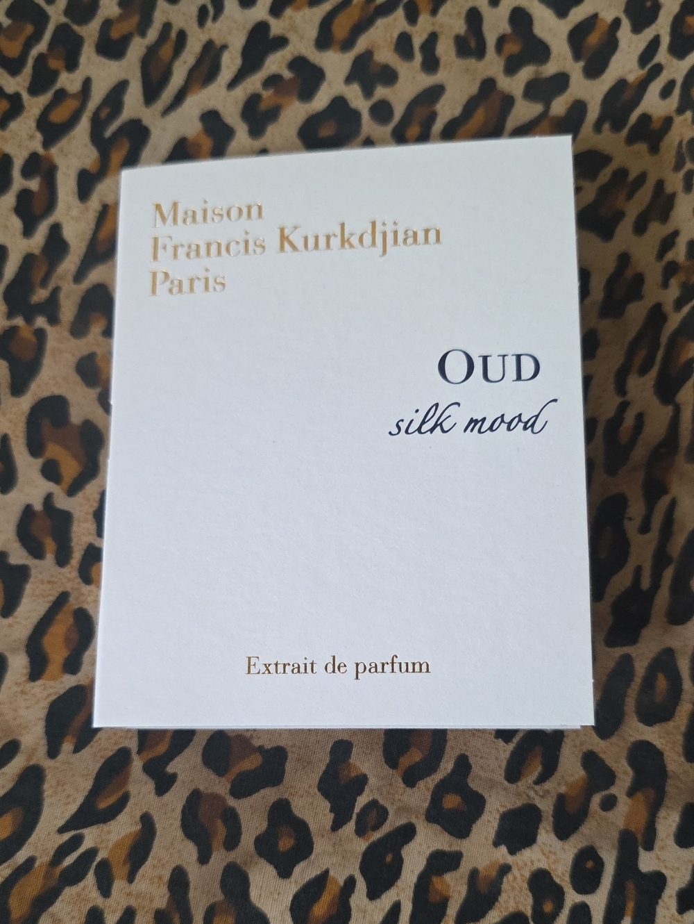 Maison Francis Kurkdjian Oud Silk Mood